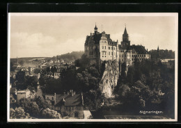 AK Sigmaringen, Ortspartie Mit Schloss  - Sigmaringen