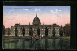 AK Potsdam, Stadtschloss Mit Neptunsteich  - Potsdam