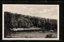 AK Bernstadt O. L., Blick Zum Freibad  - Autres & Non Classés