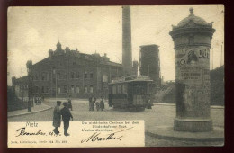 57 - METZ - DIE ELEKTRISCHE CENTRALE BEI DEM DIEDENHOFENER THOR - USINE ELECTRIQUE - TRAMWAY - EDITEUR NELS SERIE 104  - Metz