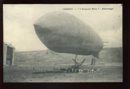 55 - VERDUN - AVIATION - ATTERISSAGE DU BALLON ADJUDANT REAU - EDITION AU PETIT PARISIEN PAUL GAROT - Verdun