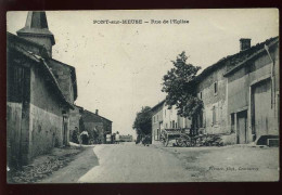 55 - PONT-SUR-MEUSE RUE DE L'EGLISE - FERNIER PHOTO COMMERCY - Other & Unclassified