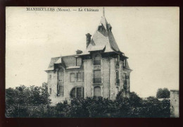 55 - MANHEULLES - LE CHATEAU - SANS EDITEUR - Other & Unclassified