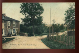 55 - MAUVAGES - PONT DU CANAL - ENTREE DU VILLAGE - EDITION DE MME VARIN - CARTE ANCIENNE COLORISEE - Sonstige & Ohne Zuordnung