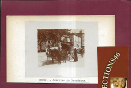 200524 - PHOTO CIRCA 1910 - 26 CREST - Courrier De Bordeaux - Diligence Postale PTT - Crest