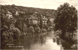 Künzelsau - Blick Von Der Brücke - Kuenzelsau