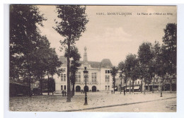 ALLIER - MONTLUCON - La Place De L'Hôtel De Ville - N° 0191 - Montlucon