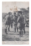 La Grande Guerre 1914 - Le Roi D'Angleterre Georges V Causant Aux Officiers Avant Le Départ Des Troupes - Animée - Guerre 1914-18