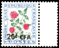 Réunion Obl. N° Taxe 52 - Fleur Des Champs - Trefle - Impuestos