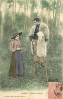 FOLKLORE -  LANDES - ECHASSIER ET BERGERE - Personaggi