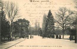 75 - PARIS - BOIS DE BOULOGNE - LE GRAND LAC - Parken, Tuinen