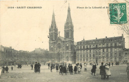  42 - SAINT CHAMOND - Place De La Liberté -  Animé Enfants - Saint Chamond