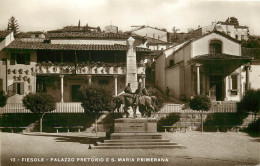  FIRENZE - FIESOLE - Palazzo Pretorio E S.Maria Primerana - Firenze (Florence)