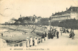  33 - ARCACHON - LA  PROMENADE DE LA PLAGE - Arcachon