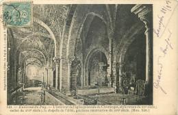 43  ENVIRONS DU PUY   L'INTERIEUR DE L'EGLISE DE CHANTEUGES - Le Puy En Velay