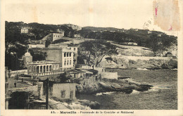 13  MARSEILLE  PROMENADE  DE LA CORNICHE ET MALDORME - Endoume, Roucas, Corniche, Playas