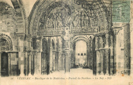 89  VEZELAY  BASILIQUE DE LA MADELEINE  PORTAIL DU NARTHES  LA NEF  ND - Vezelay