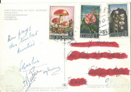 SAINT MARIN CARTE 20L POUR VITRY SUR SEINE ( VAL DE MARNE ) DE 1967 LETTRE COVER - Brieven En Documenten