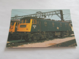 THEME TRAIN LOCOMOTIVE CLASS 84 ELECTRIC LOCO N° 84 010 SEEN HERE AT CREWE HOLDING SIDINGS - Trenes