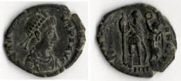 ARCADIUS (395 408) VICTOIRE LE COURONNANT  Nicomedie - La Fin De L'Empire (363-476)