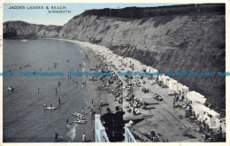 R125144 Jacobs Ladder And Beach. Sidmouth. Dennis. 1957 - World