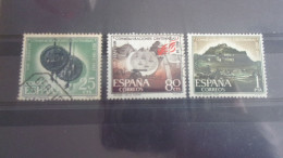 ESPAGNE TIMBRE   YVERT N° 1185.1187 - Used Stamps