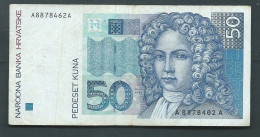 BILLET Croatia 50 Kuna 1993 - A8878462A - Laura 10326 - Kroatië