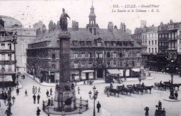 59 - LILLE -   Grand Place - Le Bourse Et La Colonne - Lille