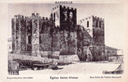 13 -  MARSEILLE -  Eglise Saint Victor  - Eau Forte De Valère Bernard - Unclassified