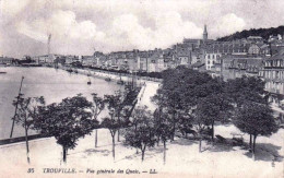 14 - Calvados -  TROUVILLE -  Vue Generale Des Quais - Trouville