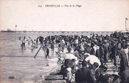 14 - Calvados -  TROUVILLE -  Vue De La Plage - Trouville