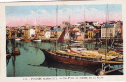 44 - Loire Atlantique -  PORNIC -  Le Port Au Sortir De La Gare - Pornic