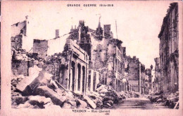 55 - Meuse -  VERDUN -  Rue Chevert - Guerre 1914 - Verdun