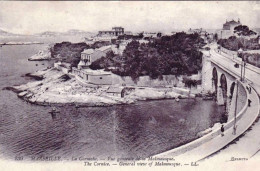 13 -  MARSEILLE -  La Corniche - Vue Generale De La Malmousque - Sin Clasificación