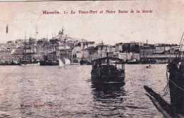 13 -  MARSEILLE -  Le Vieux Port Et Notre Dame De La Garde - Ohne Zuordnung