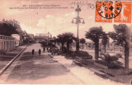 33 - Gironde -  ARCACHON -  Les Jardins Et Les Palmiers Du Boulevard Promenade - Arcachon