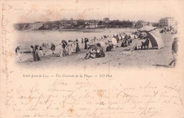 SAINT JEAN DE LUZ VUE GENERALE DE LA PLAGE 1900 - Saint Jean De Luz