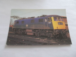 THEME TRAIN LOCOMOTIVE CLASS 83 ELECTRIC LOCO N° 83011 AT ALLERTON DEPOT LIVERPOOL - Trenes