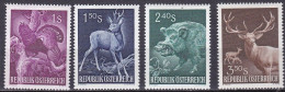 AT219 - AUSTRIA – 1959 – WILD ANIMALS – SG # 1338/41 MNH 4,25 € - Nuovi