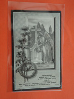 Oorlogsslachtoffer Lodewijk Van Dyck Geboren Te Oolen 1893 Gesneuveld  Te Dixmuiden 1915   (2scans) - Religione & Esoterismo