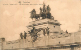 Postcard Belgium Bruxelles Chariotte Of Triumph - Altri & Non Classificati