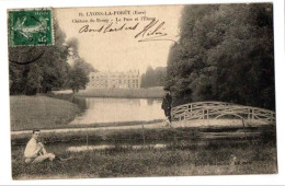 LYONS LA FORET CHATEAU DU ROSAY LE PARC L ETANG ANIMEE - Lyons-la-Forêt