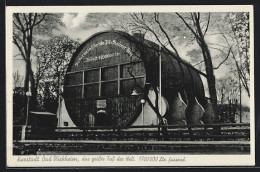 AK Bad Dürkheim, Grösstes Fass Der Welt  - Bad Duerkheim