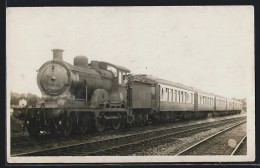 Pc Englische Eisenbahn Mit Dampflokomotive  - Treinen