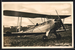 AK Unsere Luftwaffe, Flugzeug Focke-Wulf Stieglitz Auf Dem Landeplatz,   - 1939-1945: 2nd War