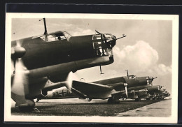 AK Kampfflugzeuge Des Typs Junkers Ju 86 K Vor Dem Start  - 1939-1945: 2ème Guerre