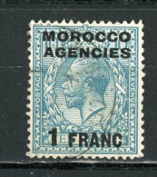 MAROC (GB) ZONE FRANÇAISE - SOUVERAIN  - N° Yvert 20 Obli. - Morocco Agencies / Tangier (...-1958)