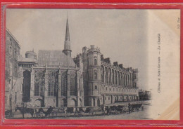 Carte Postale 78. Saint-Germain  La Chapelle Du Château  Les Fiacres   Très Beau Plan - St. Germain En Laye (Kasteel)