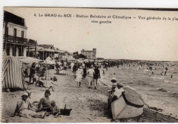 Le Grau Du Roi Vue Generale De La Plage - Le Grau-du-Roi