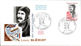 FDC 1972 LOUIS BLERIOT - 1970-1979